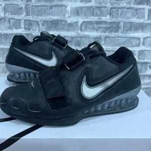 Nike Romaleos 2 Black Silver Weightlifting Shoes Womens Size 5.5 Rare 820534-001